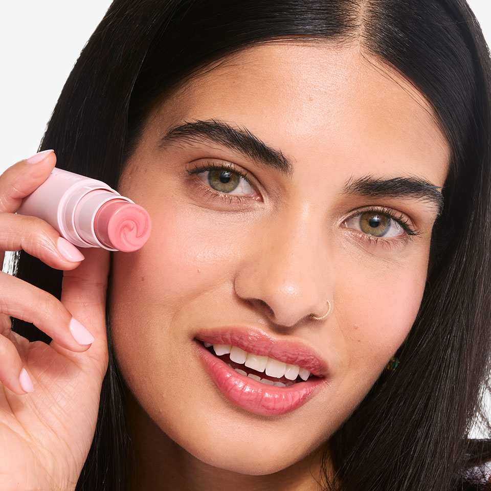 A photo of Revolution Skin Silk Marble Blush